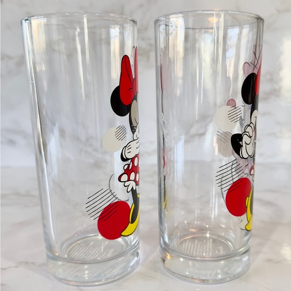 Adorable Pair of Minnie Mouse Glasses with Disney Logo - Bright Vibrant Like New - Picture 5 of 11
